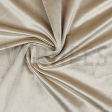 Afbeelding in Gallery-weergave laden, Babydekentje Luxury Velvet-fluweel-licht beige-crème-in 10 kleuren