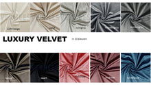 Afbeelding in Gallery-weergave laden, Sierstrik Luxury Velvet - boxstrik - zand -grote strik - 10 kleuren
