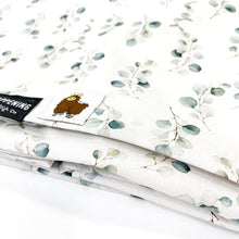 Afbeelding in Gallery-weergave laden, Laken Eucalyptus - wit - grijs - groen - poedergroen - vergrijst