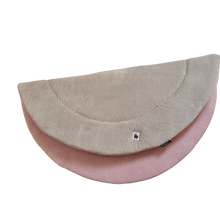 Afbeelding in Gallery-weergave laden, Boxkleed LouLou - rib - fluweel - velvet - velours - oudroze - zand