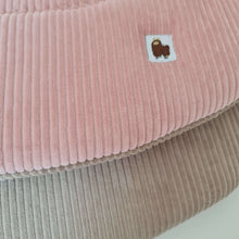 Afbeelding in Gallery-weergave laden, Boxkleed LouLou - rib - fluweel - velvet - velours - oudroze - zand