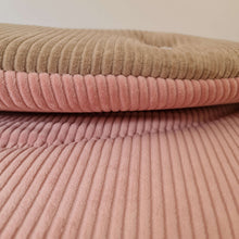 Afbeelding in Gallery-weergave laden, Boxkleed LouLou - rib - fluweel - velvet - velours - oudroze - zand
