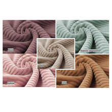 Afbeelding in Gallery-weergave laden, Boxkleed LouLou - rib - fluweel - velvet - velours - oudroze - zand