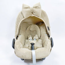 Afbeelding in Gallery-weergave laden, Maxi Cosi hoes Pebble - Pip - zand - rib velours