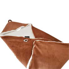 Afbeelding in Gallery-weergave laden, Omslagdoek Baby Novell - rib velours - ribfluweel - in 7 kleuren
