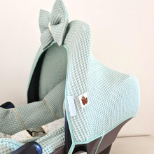 Afbeelding in Gallery-weergave laden, Maxi Cosi hoes Pebble Amber Poedergroen Oudmint Goud Wilgen Camel