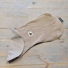 Afbeelding in Gallery-weergave laden, Slabber - schouderspuuglap - spuugdoek - ribvelours - bamboe badstof