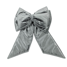 Afbeelding in Gallery-weergave laden, Sierstrik Luxury Velvet - boxstrik - zand -grote strik - 12 kleuren