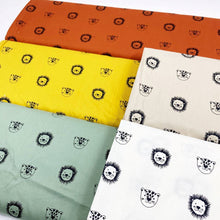 Afbeelding in Gallery-weergave laden, Laken Jungle - gebroken wit - leeuwtje - tijger - in 5 kleuren