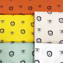 Afbeelding in Gallery-weergave laden, Laken Jungle - gebroken wit - leeuwtje - tijger - in 5 kleuren