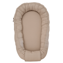 Afbeelding in Gallery-weergave laden, Babynestje Tijn in 30 kleuren wafel uni