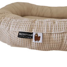 Afbeelding in Gallery-weergave laden, Babynestje Tijn in 30 kleuren wafel uni