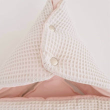 Afbeelding in Gallery-weergave laden, Voetenzak Blake - neutraal - kiezel - nude - roze - wafel