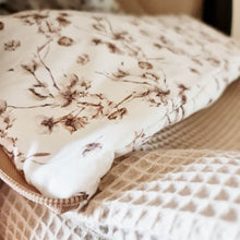 Afbeelding in Gallery-weergave laden, Voetenzak Kato - zand - oudroze - katoen plant - wafel - maxi cosi zak