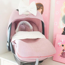 Afbeelding in Gallery-weergave laden, Maxi Cosi hoes Cabrio Nina oudroze licht goud wafel