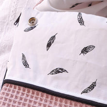 Afbeelding in Gallery-weergave laden, Voetenzak Julian - wafel - veertjes - in 30 kleuren