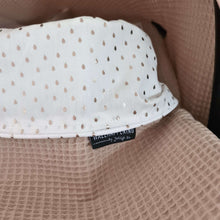 Afbeelding in Gallery-weergave laden, Voetenzak Nina - wafel - gouden druppels - in 30 kleuren