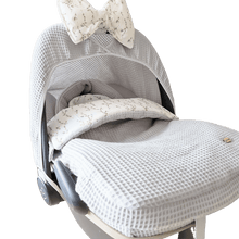 Afbeelding in Gallery-weergave laden, Voetenzak Willow - wafel - wilgjes - bies - in 30 kleuren