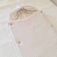 Afbeelding in Gallery-weergave laden, Voetenzak Willow - wafel - wilgjes - bies - in 30 kleuren