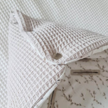 Afbeelding in Gallery-weergave laden, Voetenzak Willow - wafel - wilgjes - bies - in 30 kleuren