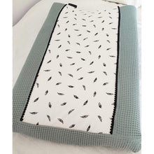 Afbeelding in Gallery-weergave laden, Waskussenhoes Julian - wafel - veertjes - 30 kleuren