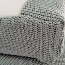 Afbeelding in Gallery-weergave laden, Waskussenhoes Valencia - gebreid - teddy - 5 kleuren