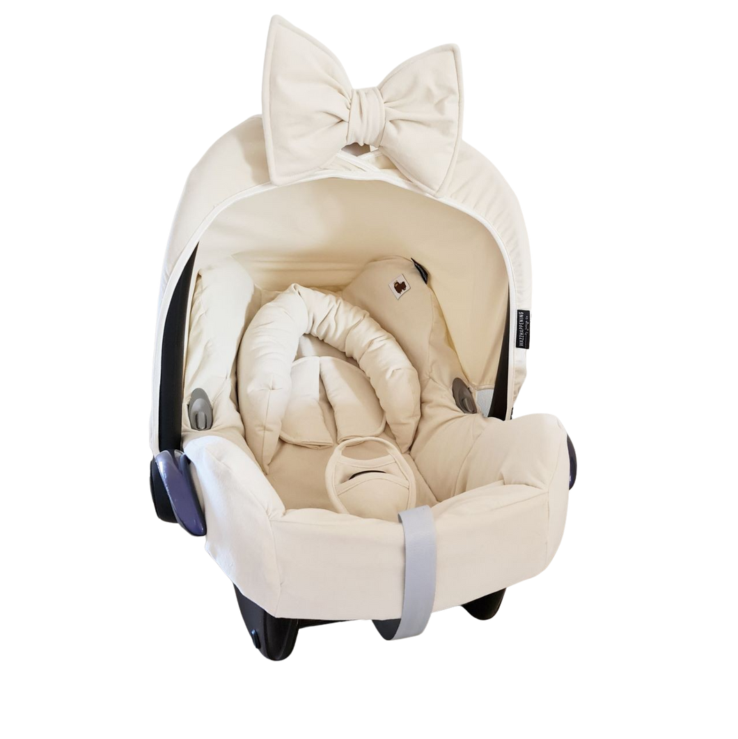 Maxi Cosi hoes Cabrio Velvet naturel creme beige fluweel velours