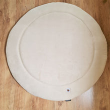 Afbeelding in Gallery-weergave laden, Boxkleed Estee-suedine-beige-luxe stof-rond-rechthoek-vierkant
