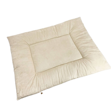 Afbeelding in Gallery-weergave laden, Boxkleed Estee-suedine-beige-luxe stof-rond-rechthoek-vierkant

