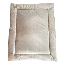 Afbeelding in Gallery-weergave laden, Boxkleed Luxury Velvet-zand-beige-rechthoek-rond of vierkant
