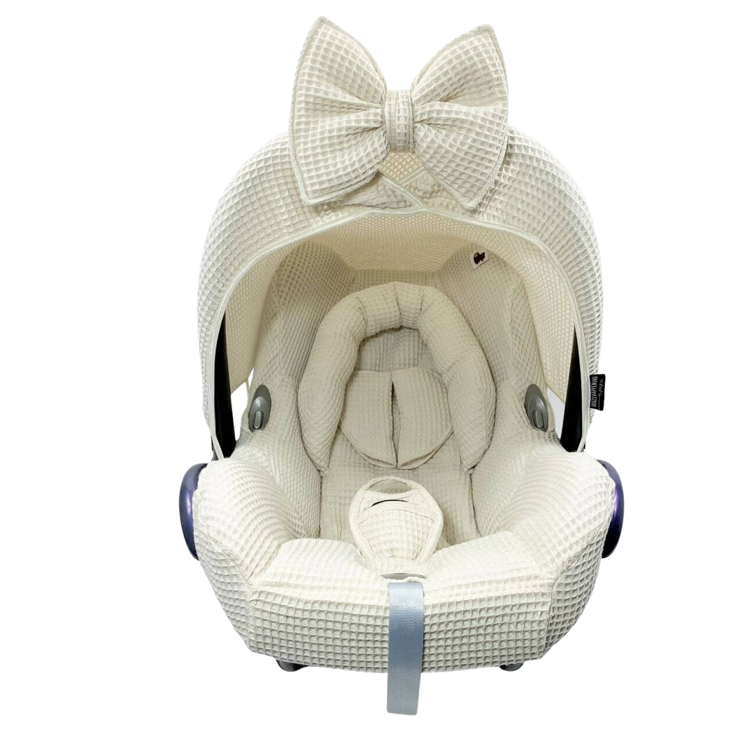 Maxi Cosi hoes Cabrio Lulu neutraal kiezel wafel