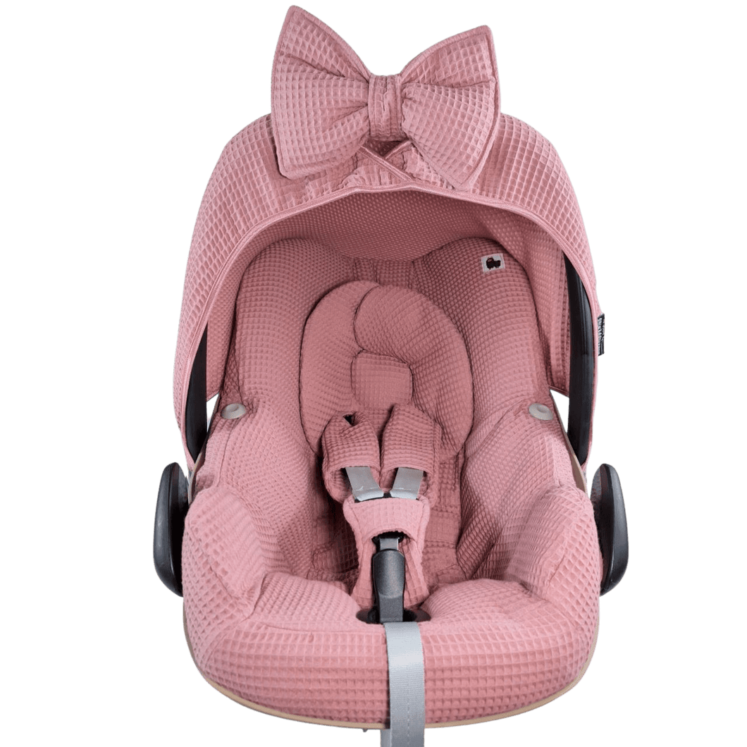 Maxi Cosi hoes Pebble Standaard Lulu oudroze warm wafel