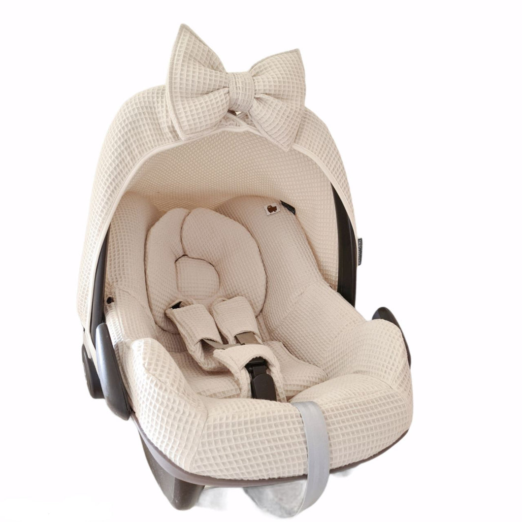 Maxi Cosi hoes Pebble Standaard Lulu kiezel naturel wafel