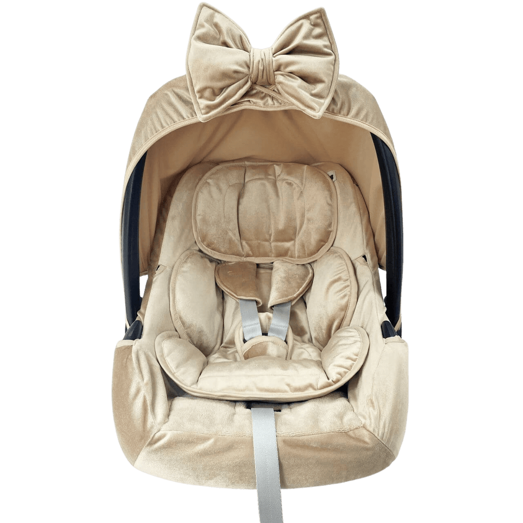 Maxi Cosi hoes Cabriofix i-Size (Tinca) Velvet zand luxury bamboe