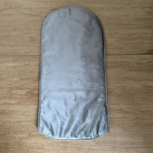 Afbeelding in Gallery-weergave laden, Babynestje Velvet luxury donkergrijs grijs strik fluweel
