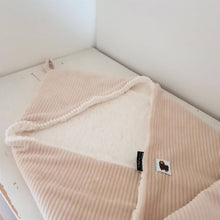 Afbeelding in Gallery-weergave laden, Omslagdoek Baby Novell - rib velours - ribfluweel - in 7 kleuren
