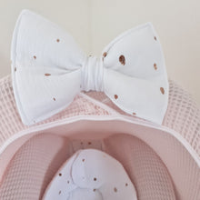 Afbeelding in Gallery-weergave laden, Maxi Cosi hoes Pebble Standaard Mave nude roze goud dot wit wafel
